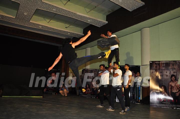 Tiger Shroff at Promotional Event of 'Baaghi'