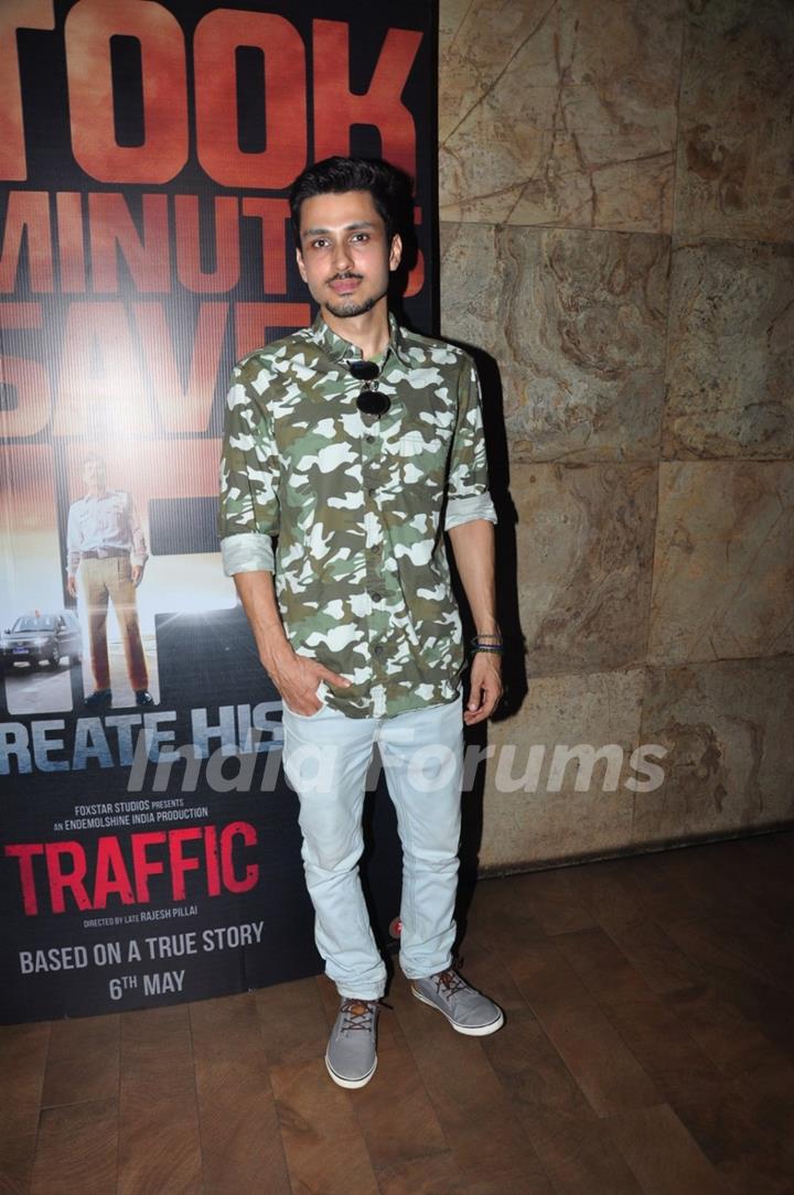 Amol Parashar at Trailer Launch of 'Traffic'