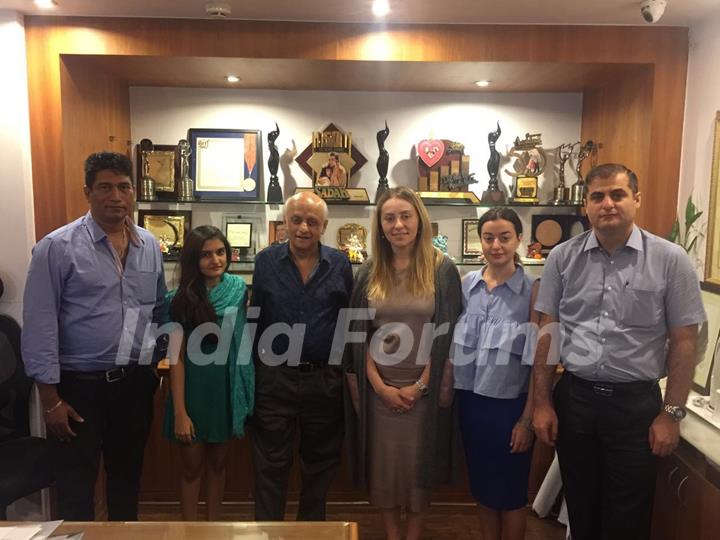 Mukesh Bhatt at Launch of film 'Film in Georgia' Scheme