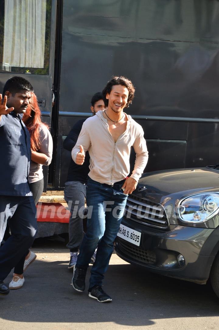 Tiger Shroff and Shraddha Kapoor Snapped