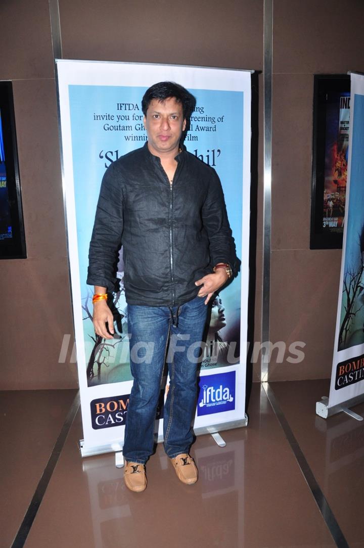 Madhur Bhandarkar at Screening of Gautam Godse's film 'Shankhachil'