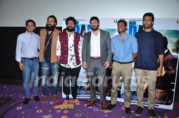 Filmmaker Tanuj Bhramar and Arvind Swamy at Song Launch of 'Dear Dad'