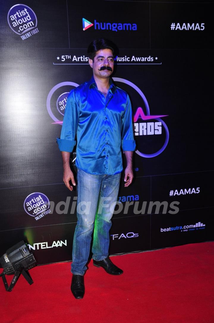 Sushant Singh at Artist Aloud Music Awards