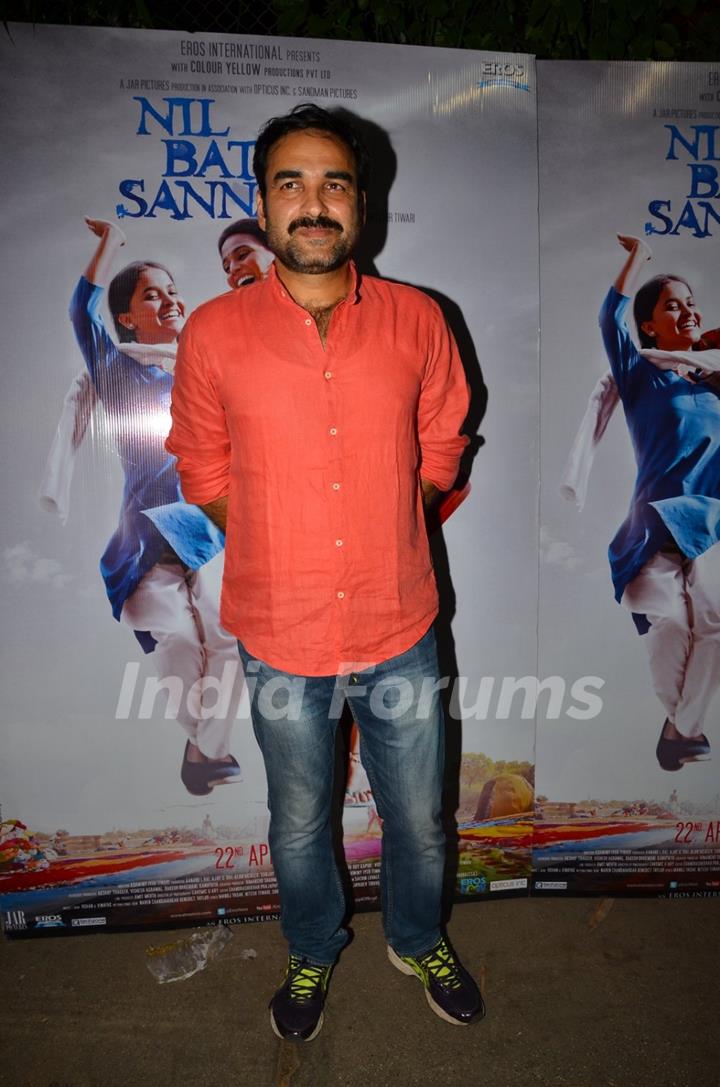 Pankaj Tripathi at Special Screening of 'Nil Battey Sannata'