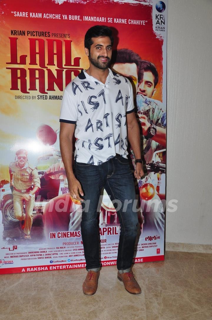 Akshay Oberoi at Screening of film 'Laal Rang'