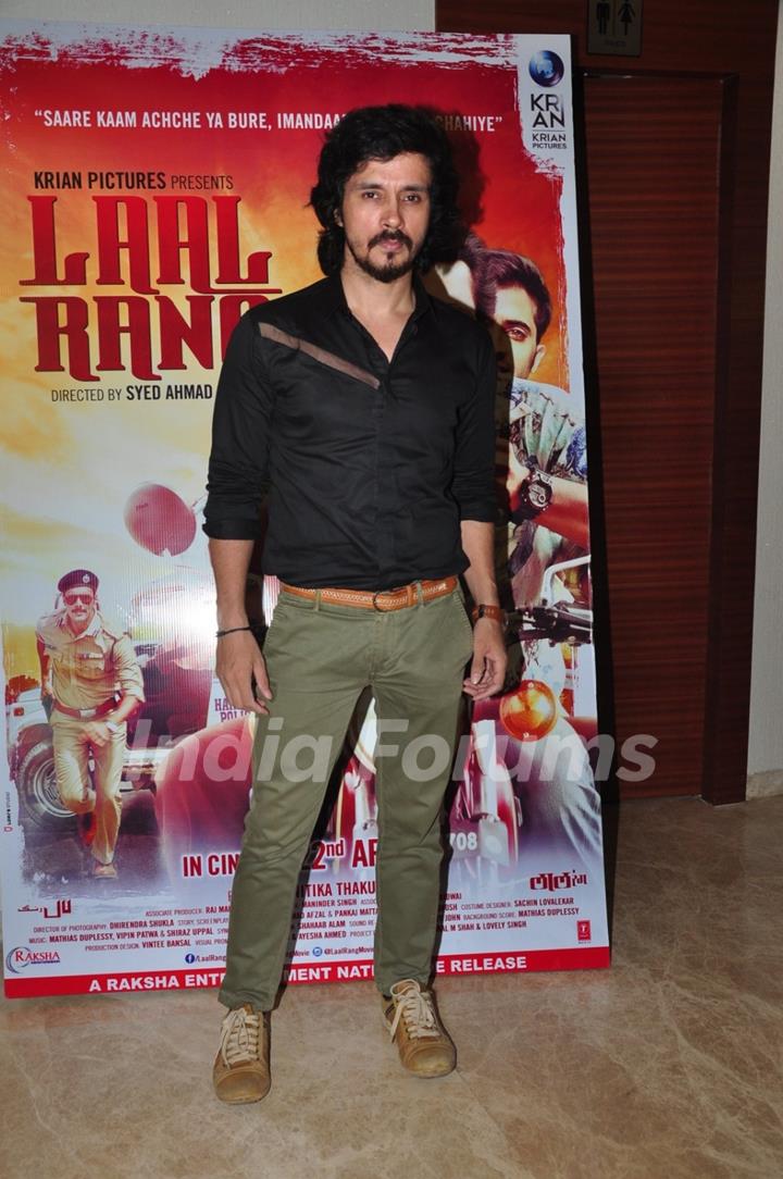 Darshan Kumar at Screening of film 'Laal Rang'