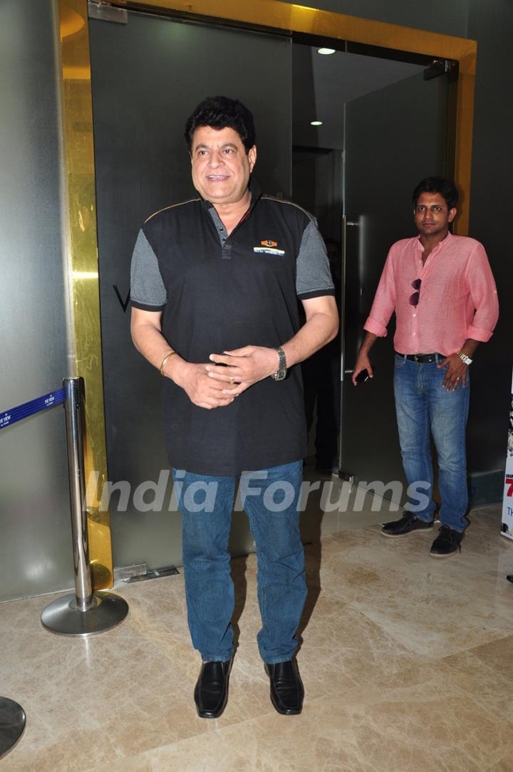 Gajendra Chauhan at Screening of film 'Laal Rang'