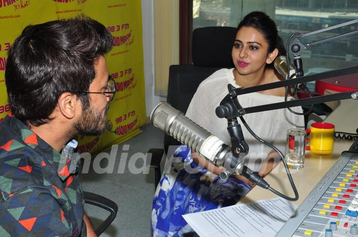 Actress Rakul Preet Singh at Radio Mirchi 10th Anniversary Celebrations