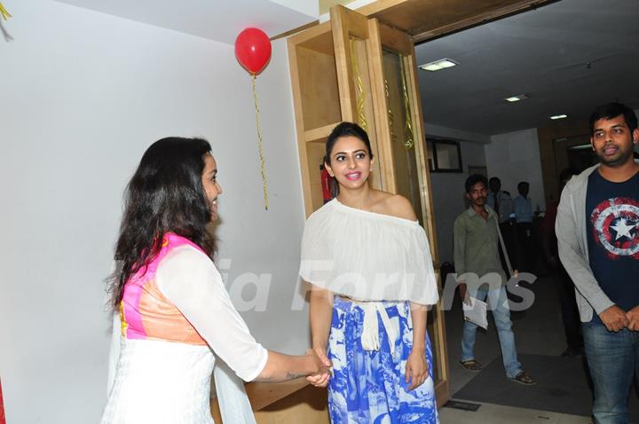 Actress Rakul Preet Singh at Radio Mirchi 10th Anniversary Celebrations