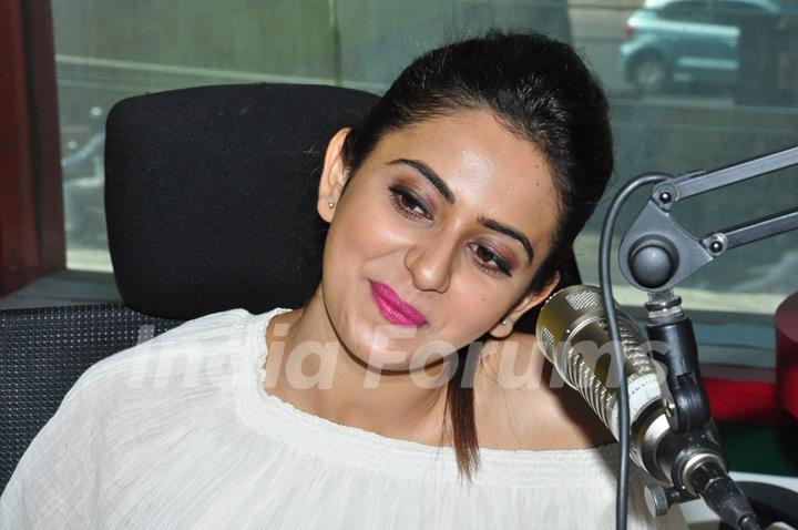 Actress Rakul Preet Singh at Radio Mirchi 10th Anniversary Celebrations