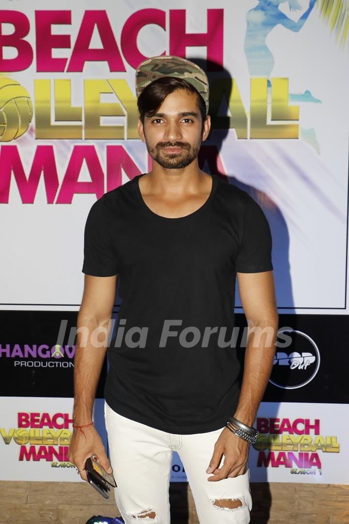 Vishal Singh at Beach Volley Ball Mania