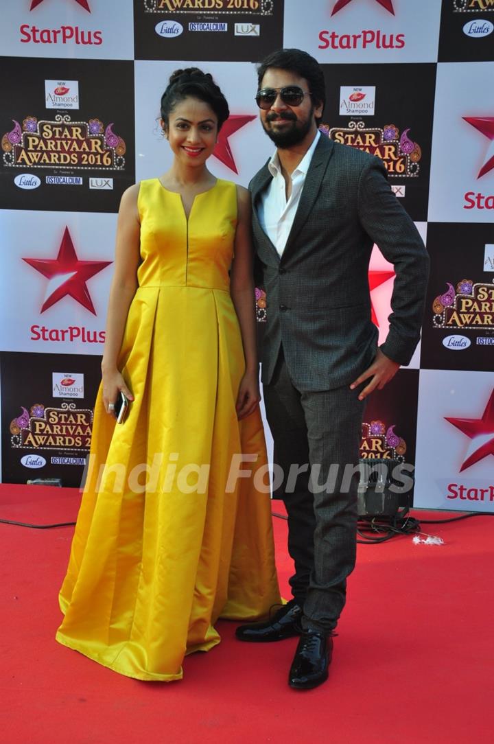 Celebs at Star Parivar Awards Red Carpet Event