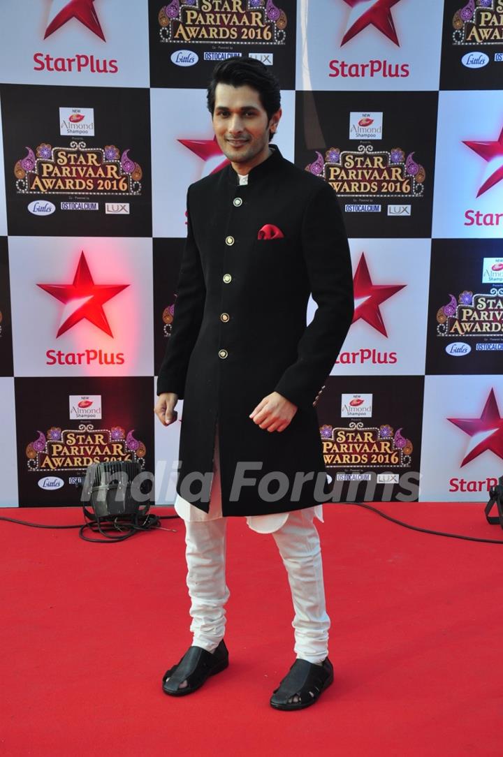 Abhay Vakil at Star Parivar Awards Red Carpet Event