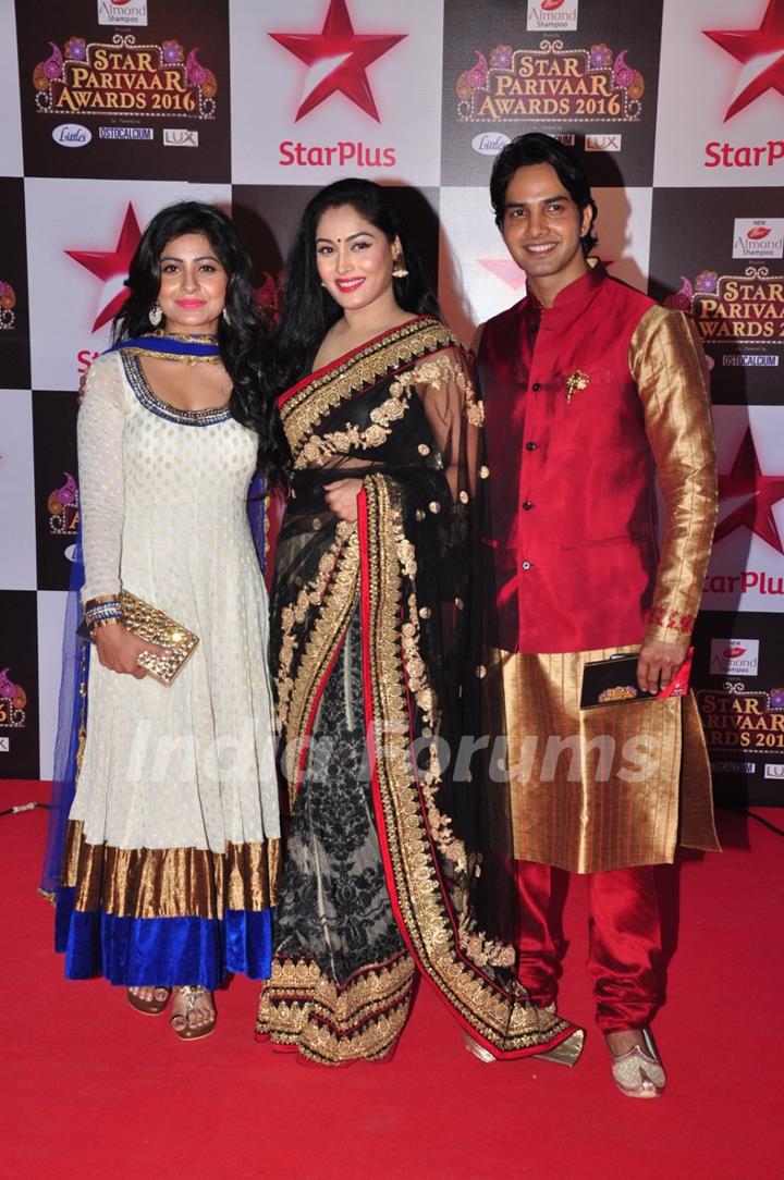 Celebs at Star Parivar Awards Red Carpet Event