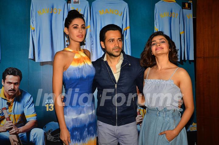 Emraan Hashmi, Nargis Fakhri and Prachi Desai Promotions of 'Azhar'