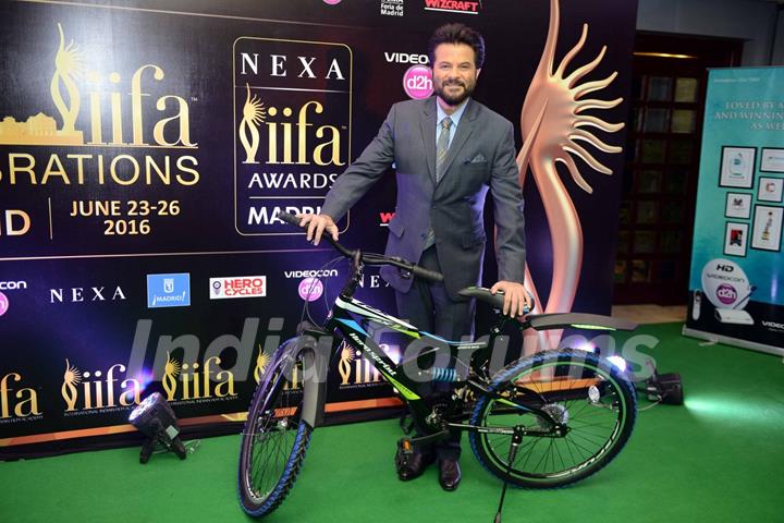 Anil Kapoor at the Press Meet of 'IIFA'