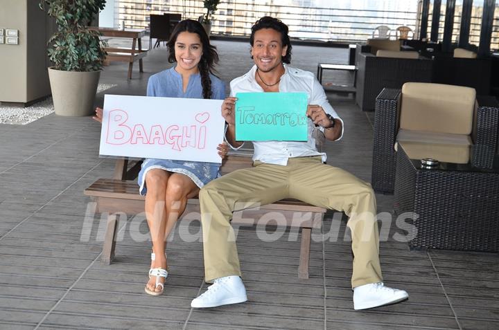 Shraddha Kapoor and Tiger Shroff Promote Baaghi