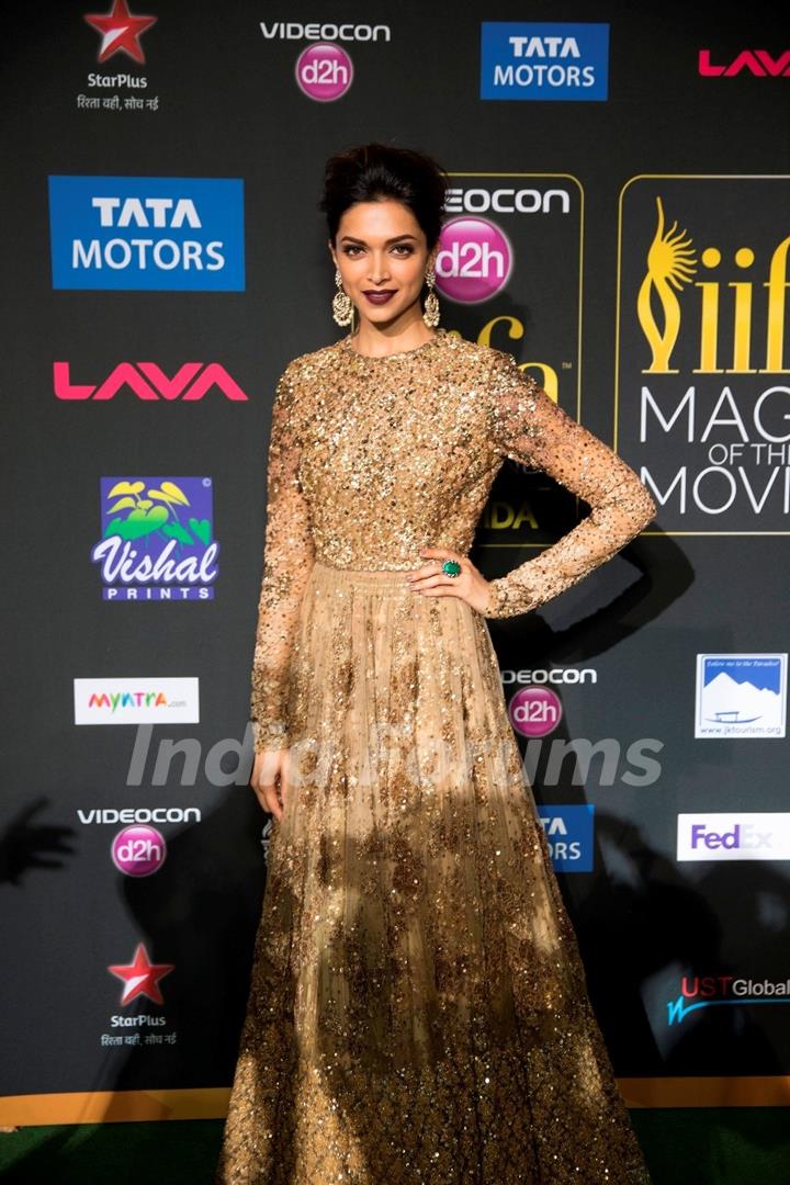 Deepika Padukone at IIFA Press Meet