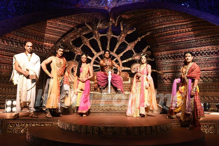 Dakssh Ajit Singh, Ankit Arora, Mohit Raina and Soumya Seth at Chakravartin Ashoka Samrat