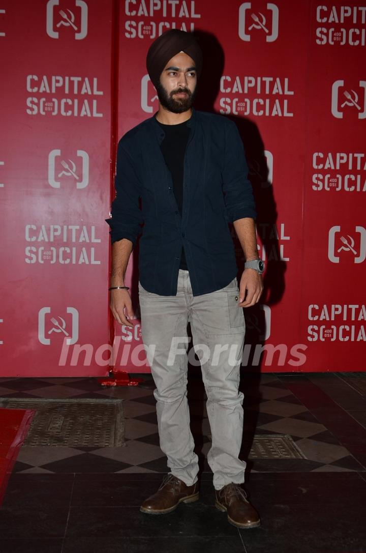 Manjot Singh at Launch of Capital Social