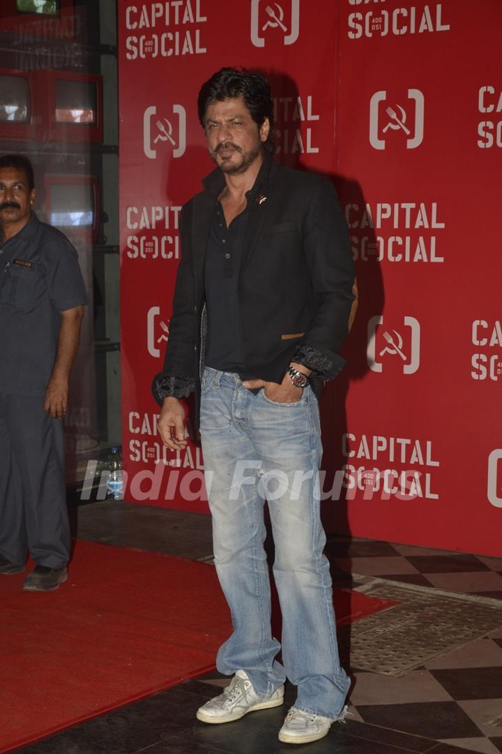 Shah Rukh Khan at Launch of Capital Social