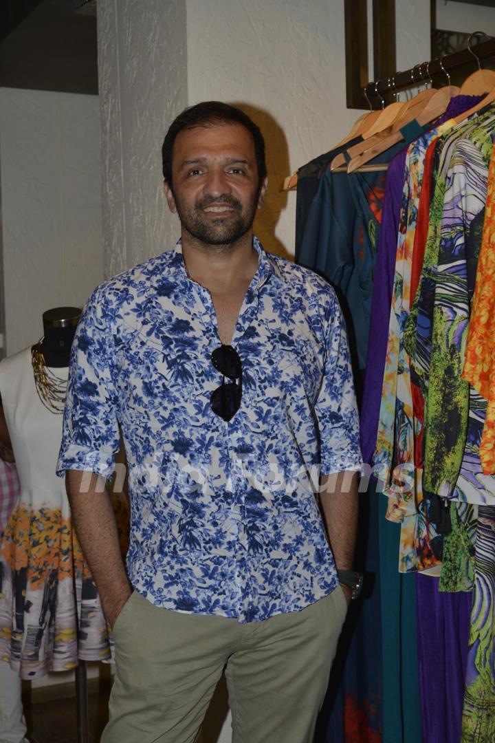 Atul Kasbekar at Amrita Puri's Akuri by Puri Collection at Atosa