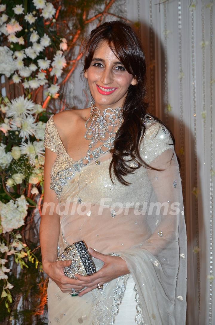 Farah Khan Ali at Karan - Bipasha's Star Studded Wedding Reception
