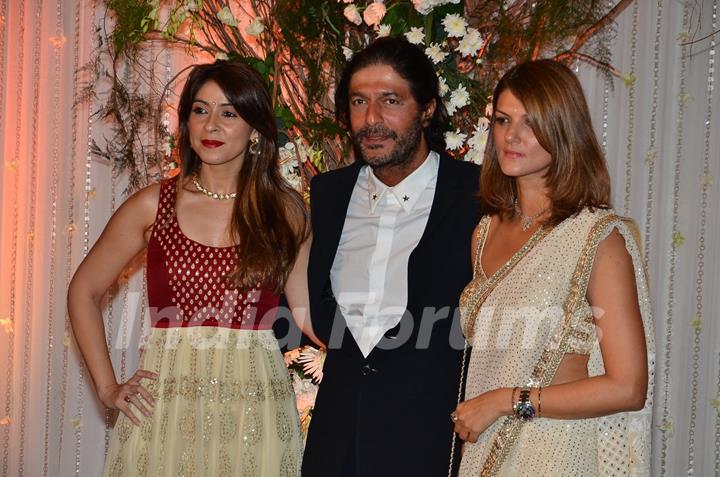 Chunky Pandey at Karan - Bipasha's Star Studded Wedding Reception