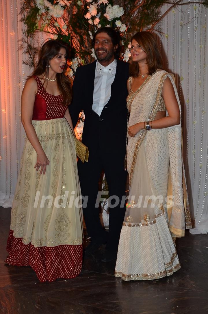 Chunky Pandey at Karan - Bipasha's Star Studded Wedding Reception