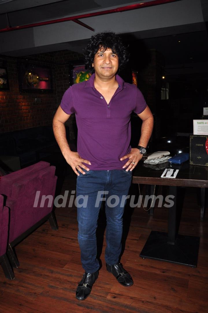 Singers Shaan and KK at the Song Launch of 'Fredrick'