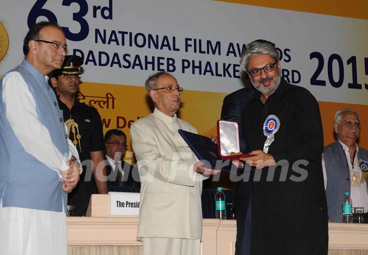 Sanjay Leela Bhansali at National Award Ceremony