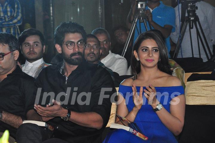 Rana Daggubati and Rakul Preet Singh at Launch of the Book 'The Dance of Durga'