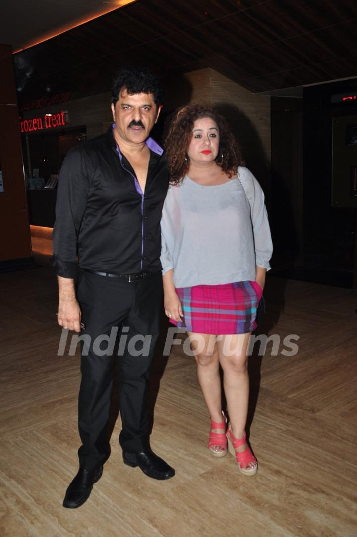 Rajesh and Vandana Sajnani Khattar at Special Screening of '1920 London'