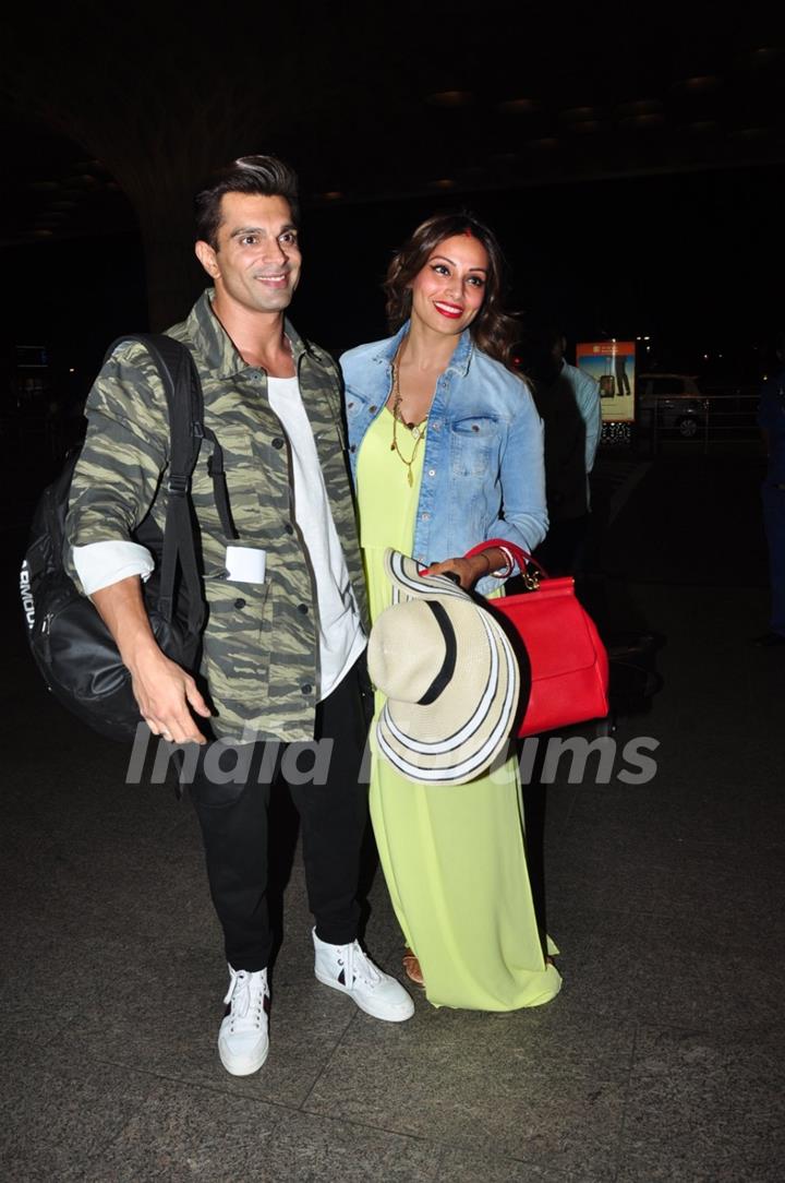 Karan Singh Grover and Bipasha Basu leave for their Honeymoon