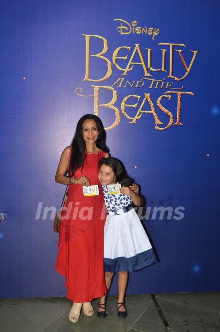 Celeb at Special Screening of 'Beauty and the Beast'