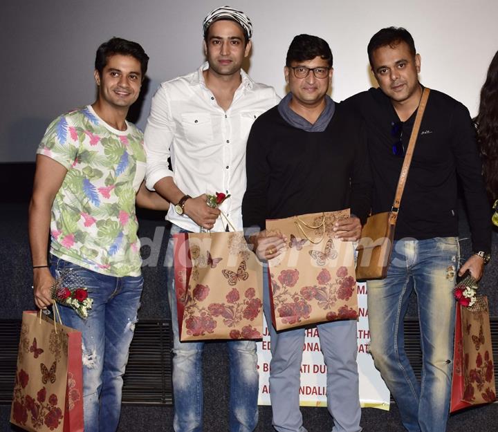 Vinay Rohrra and Sumeet Raghavan at 'We Care Trust's Special Screening of 'Kung Fu Panda 3'