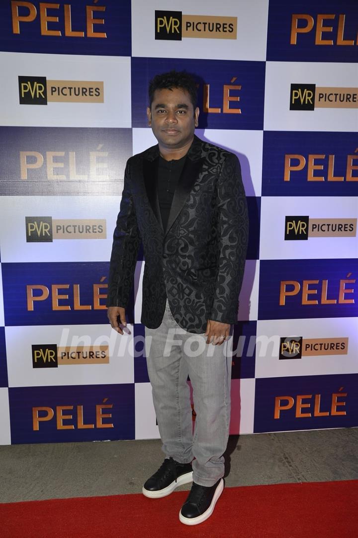 A.R. Rahman at Special Screening of 'Pele'