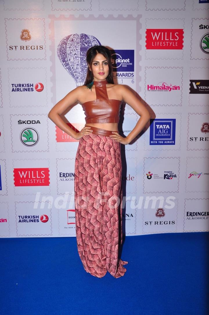 Rhea Chakraborty at Lonely Planet Awards