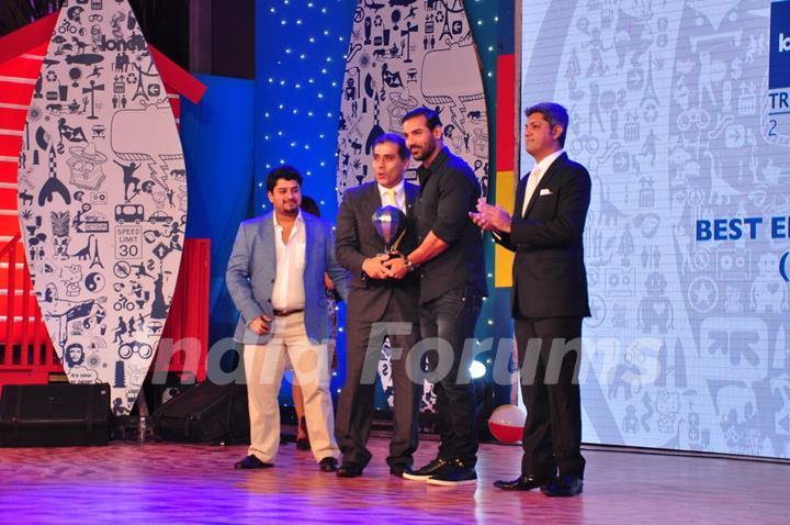 John Abraham at Lonely Planet Awards