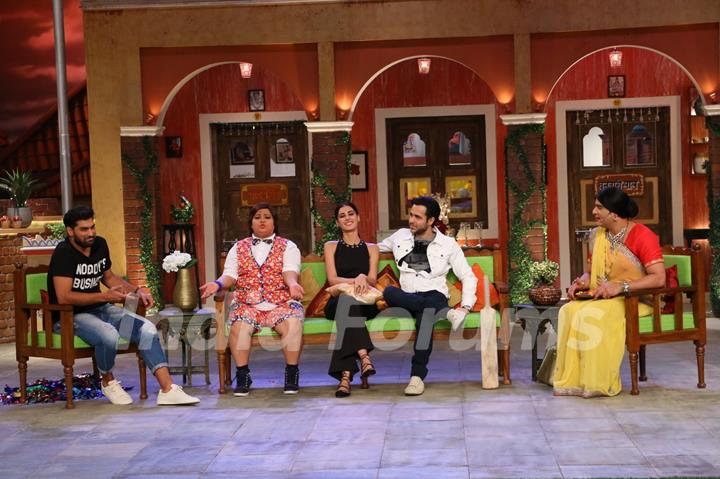 Promotions of 'Azhar' on the sets of 'Comedy Nights Live'