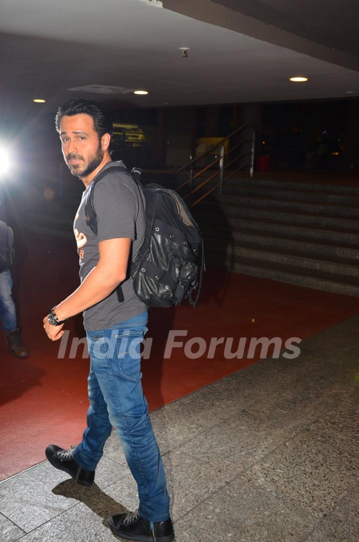 Emraan Hashmi Snapped at Airport