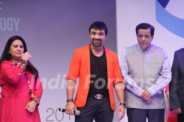 Ajaz Khan at Annual Fashion Show of JD Institute