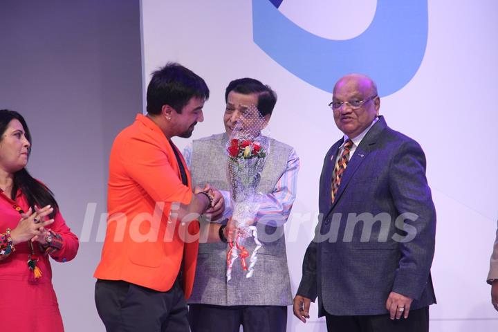 Ajaz Khan at Annual Fashion Show of JD Institute