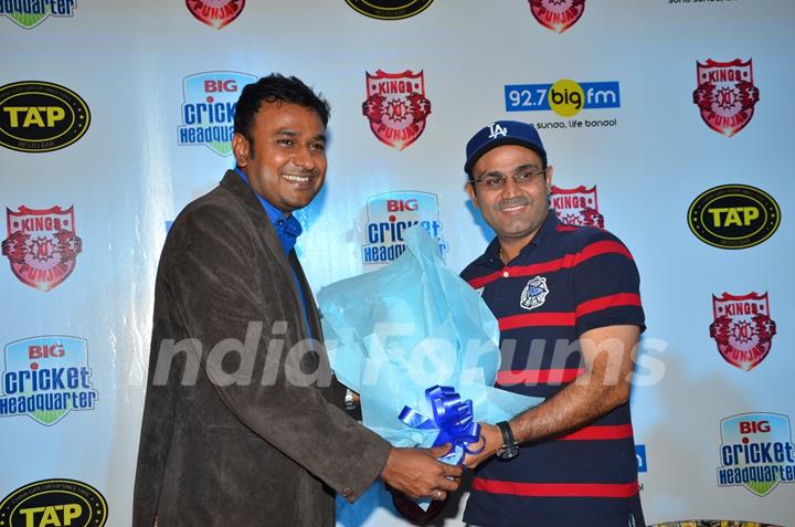 Virendra Sehwag at Tap Bar