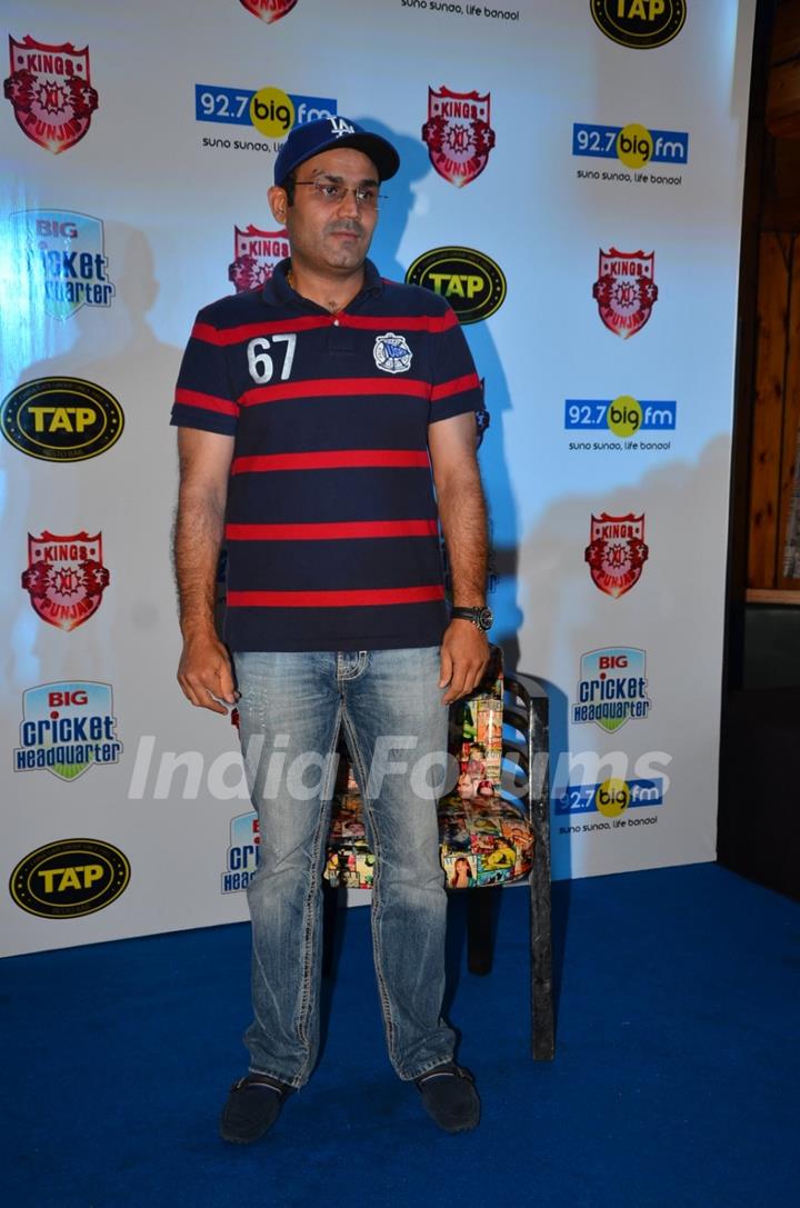 Virendra Sehwag at Tap Bar