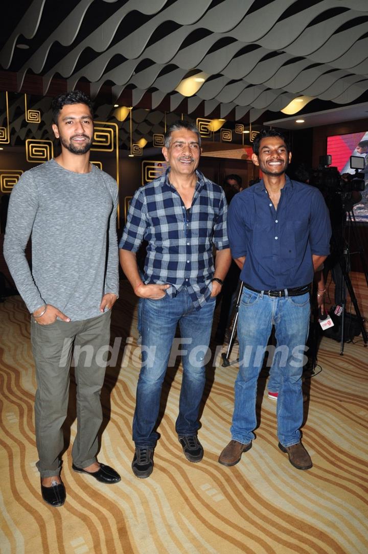 Prakash Jha and Vicky Kaushal at Special Screening of 'Dear Dad'