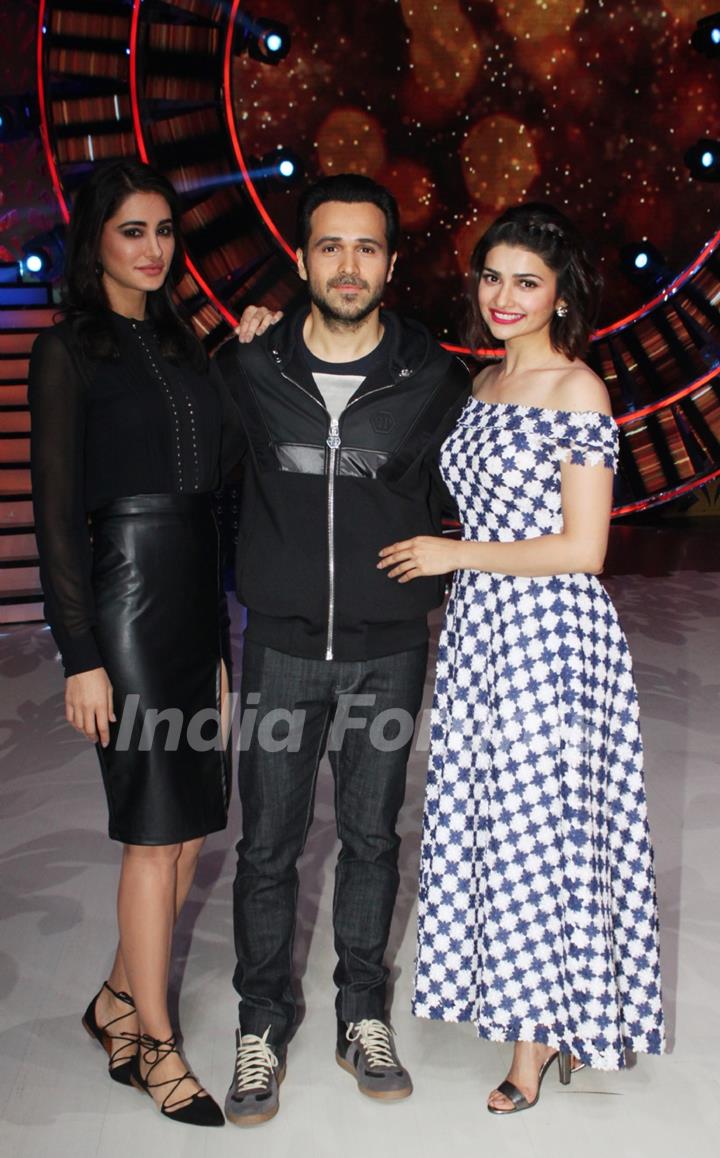 Prachi Desai and Nargis Fakhr with iEmraan Hashmi