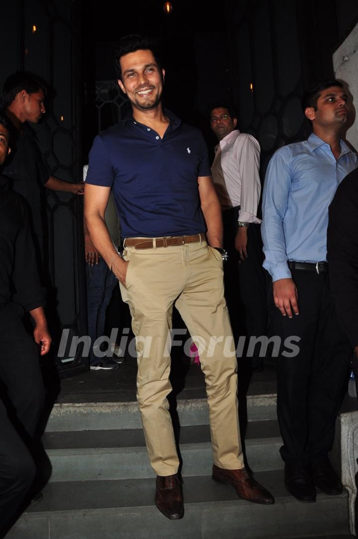 Randeep Hooda at Success Bash of 'Baaghi'