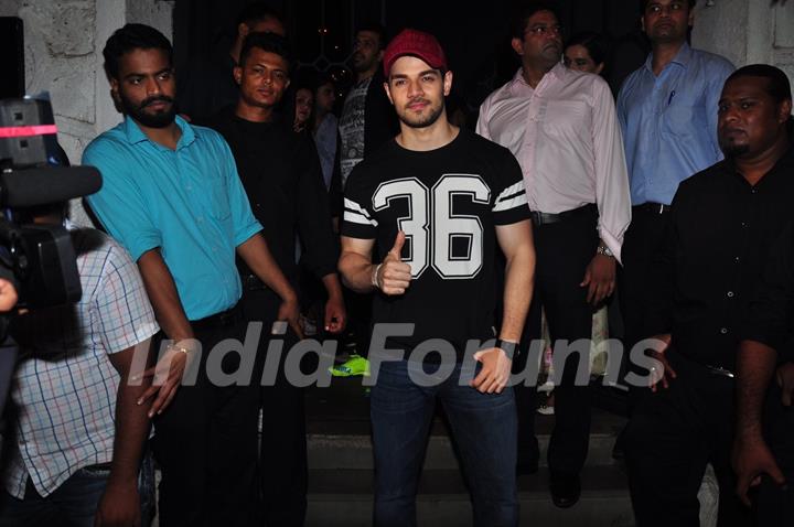 Sooraj Pancholi at Success Bash of 'Baaghi'