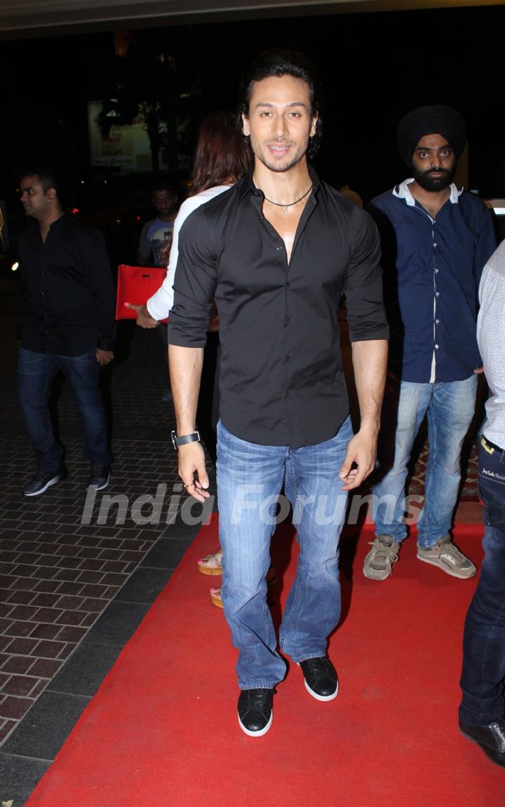 Tiger Shroff at Success Bash of Baaghi, The Jungle Book & Captain America